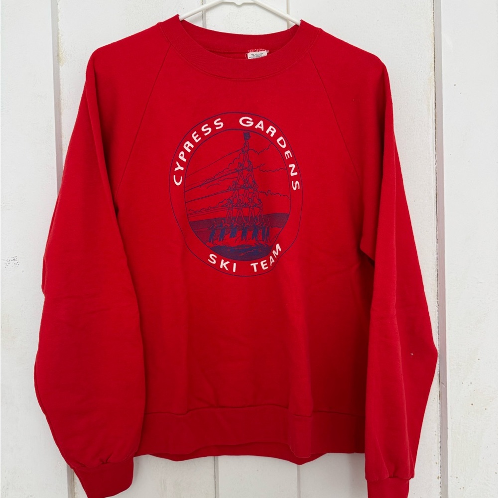 Made in the USA Vintage Graphic Sweatshirt, Size L (fits like a M)